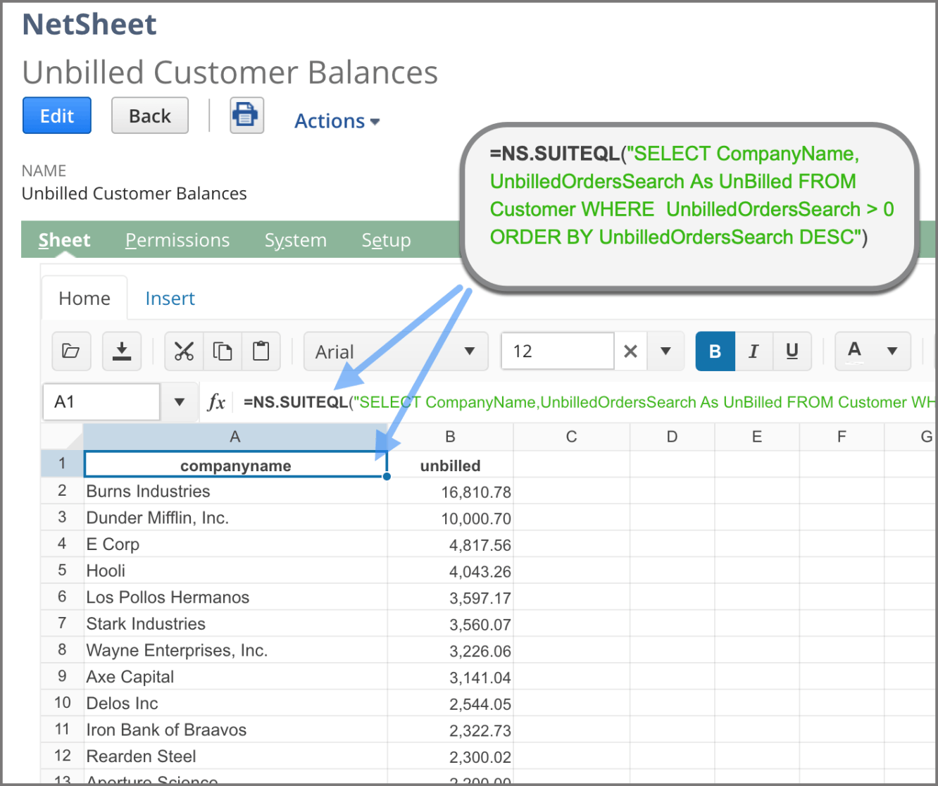 NetSheet.io